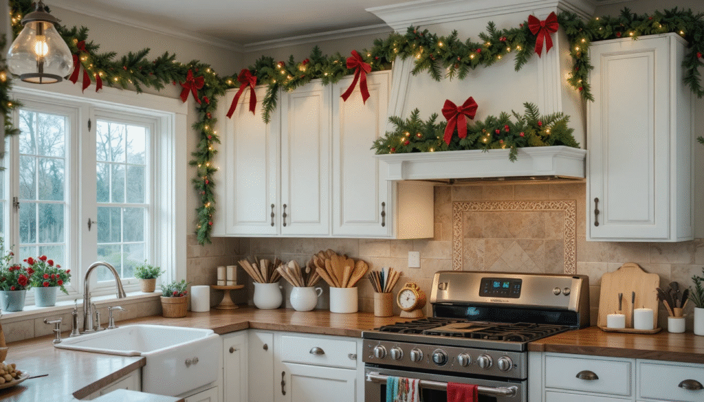 14 Festive Christmas Kitchen Decoration Ideas to Bring Holiday Cheer to Your Home