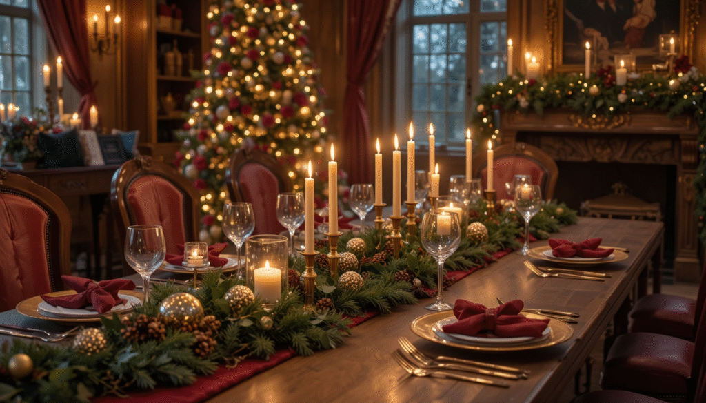 15 Magical Christmas Dining Room Table Decor Ideas to Impress Your Guests