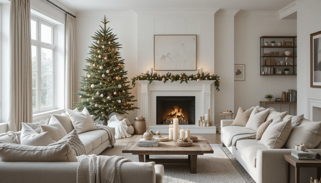 Simple Elegance: 20 Minimalist Christmas Decorating Ideas for a Calm and Cozy Holiday Home