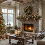 Cozy Country Magic: 15 Rustic Christmas Home Décor Ideas for a Warm and Welcoming Holiday