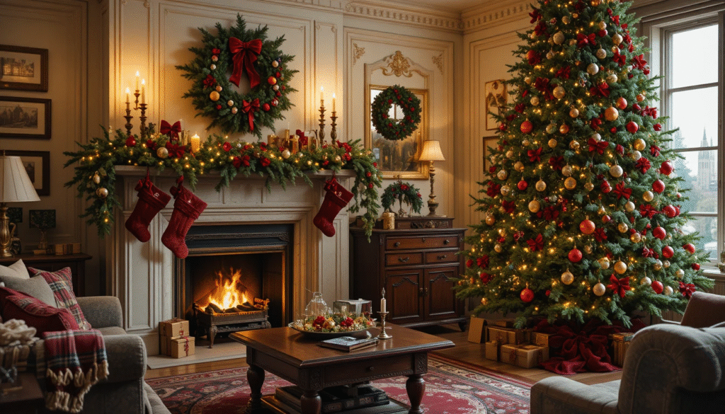 Timeless Holiday Charm: How to Create a Stunning Classic Christmas Decor for Your Home