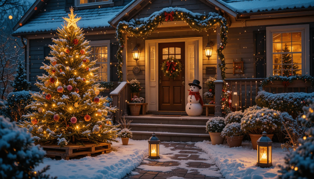 Transform Your Yard into a Winter Wonderland: 12 Creative DIY Outdoor Christmas Decorations You’ll Love