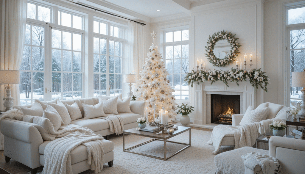 Snow-Kissed Magic: The Ultimate Guide to a White Christmas Decor Theme
