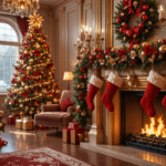 Red & Gold Magic: Stunning Christmas Decorating Ideas for a Warm, Elegant Holiday Home