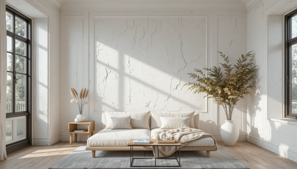 Pure, Powerful & Modern: White Wall Design Ideas 2026 That Redefine Stylish Living