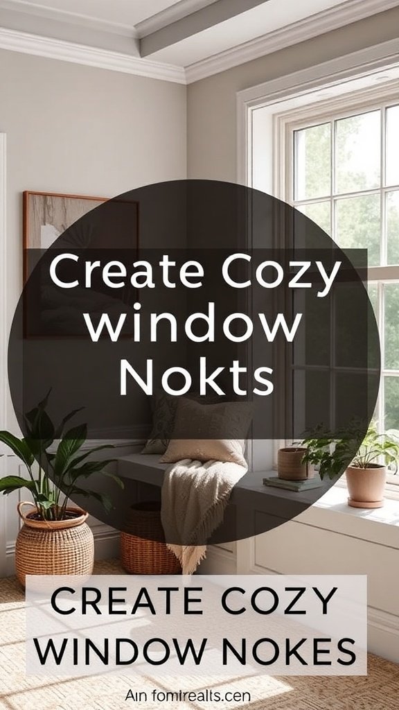 Create Cozy Window Nooks