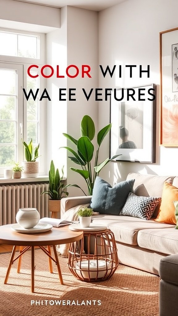 Add Pops of Color with Accessories