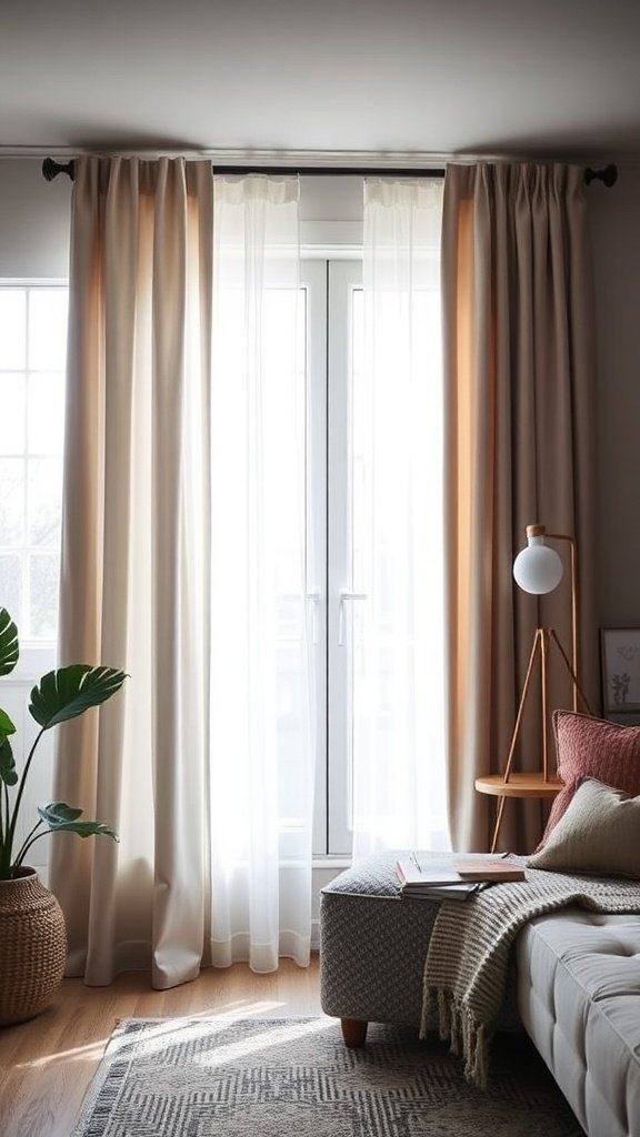 Install Floor-to-Ceiling Drapes