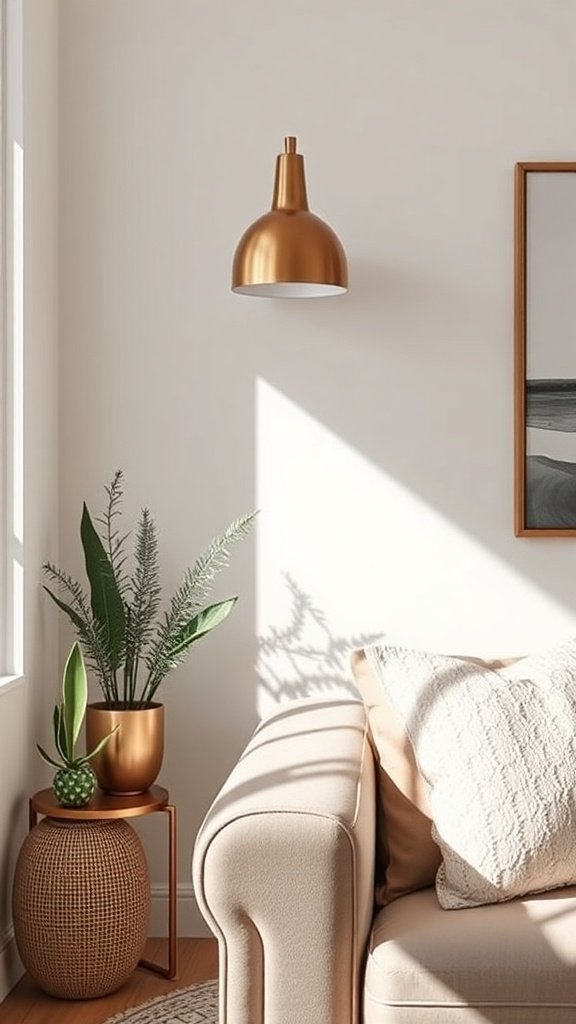 Accent with Metallic Finishes