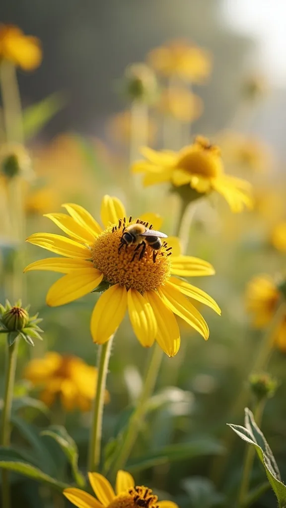 Plant a “pollinator strip” to boost blooms fast
