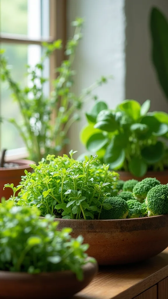 Plant a “salad corner” with greens that regrow