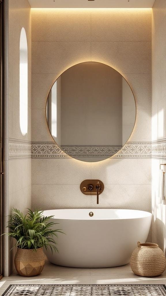 Moroccan-Inspired Star-and-Cross Accent Band