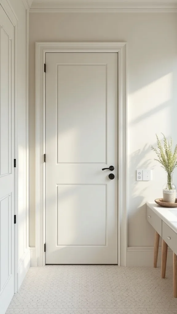 Use Stick-On Moulding to Fake a Shaker-Style Door