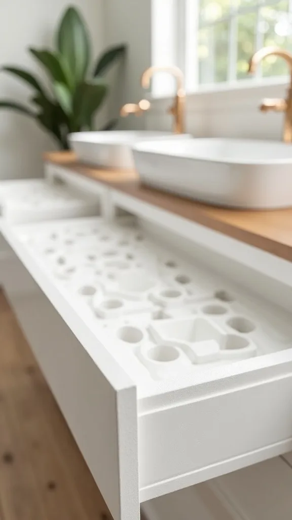 Organize Drawers with Custom Inserts Made from Foam Board