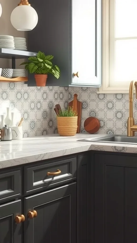 Use Contact Paper to Refresh a Tired Countertop (Temporary but Transformative)