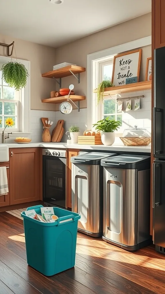 Refresh Your Trash Setup (Pull-Out Hack or Matching Bins)