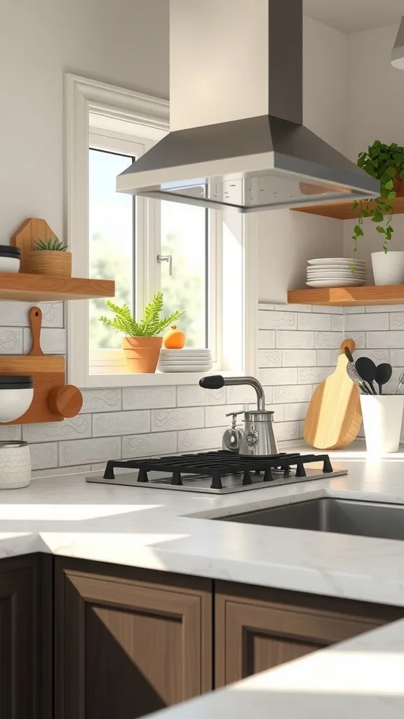 Add a Peel-and-Stick Backsplash for a Weekend Upgrade