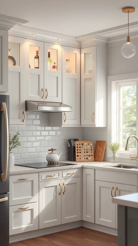 Add Under-Cabinet Lighting (Plug-In or Battery) for Instant Glow