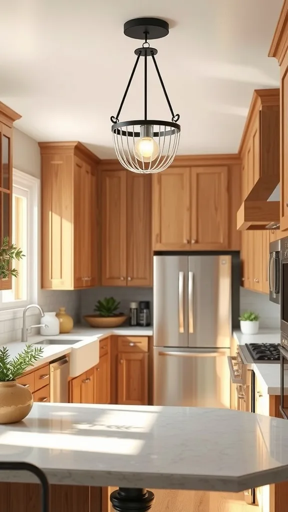 Replace a Builder-Grade Pendant or Flush Mount for a Statement Moment