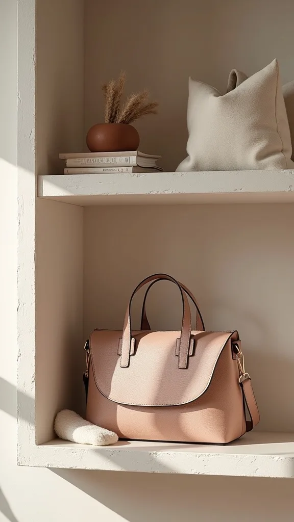 Create a Handbag Shelf With Stuffing to Hold Shape