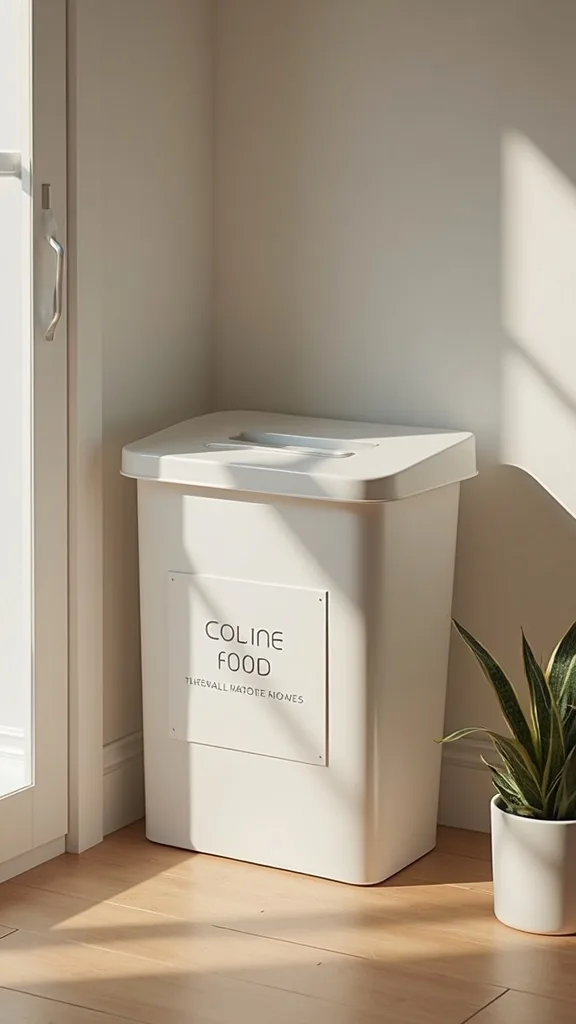 Add a Small “Donation Bin” That Lives There Permanently