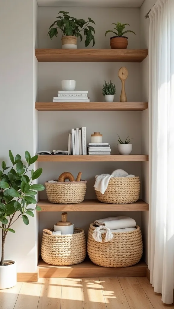Install Under-Shelf Baskets to Capture Dead Space