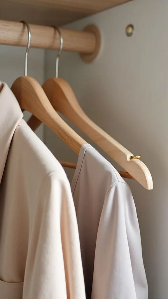 Swap to Slim Velvet Hangers to Gain Space Fast
