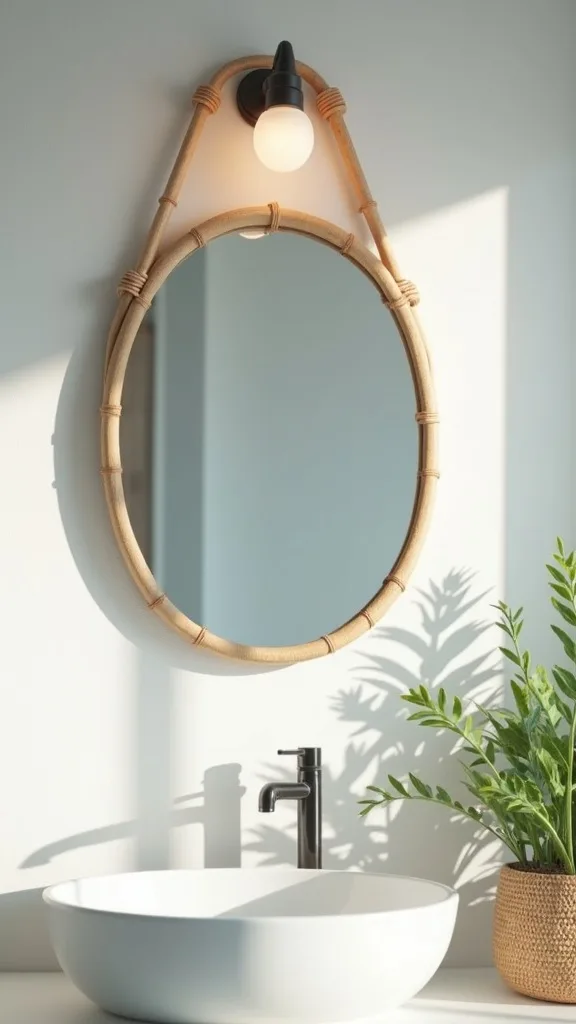 Add a mirror to bounce light like water