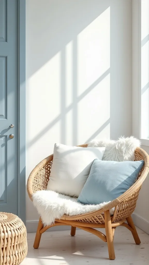 Finish with one statement piece that feels like coastal calm