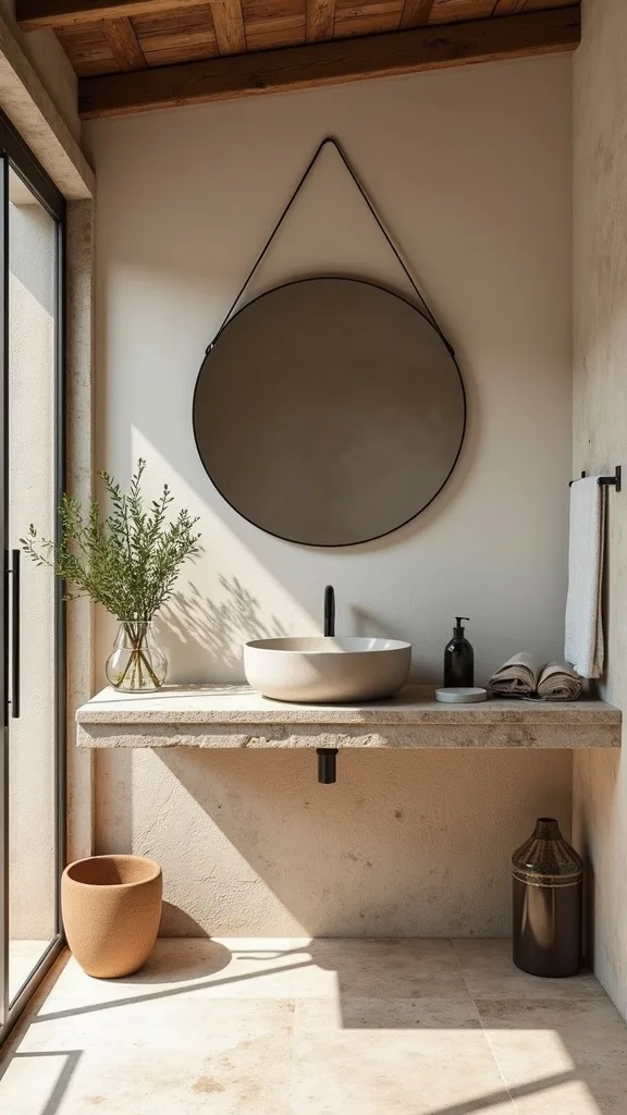 Go Budget-Friendly with a Metal Ring + Simple Stone Surround