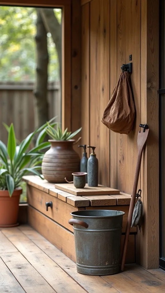 Design for Cleanup: Ash Bucket, Tool Set, and a Hidden Storage Bench