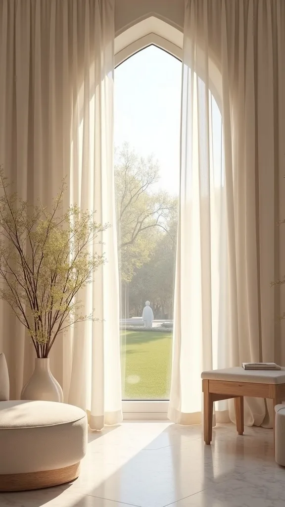 Window-Forward Placement for a Spring-Soaked Glow