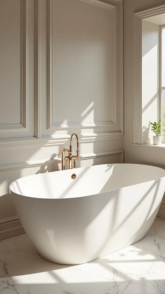 The Center-of-Room Tub for Editorial Drama