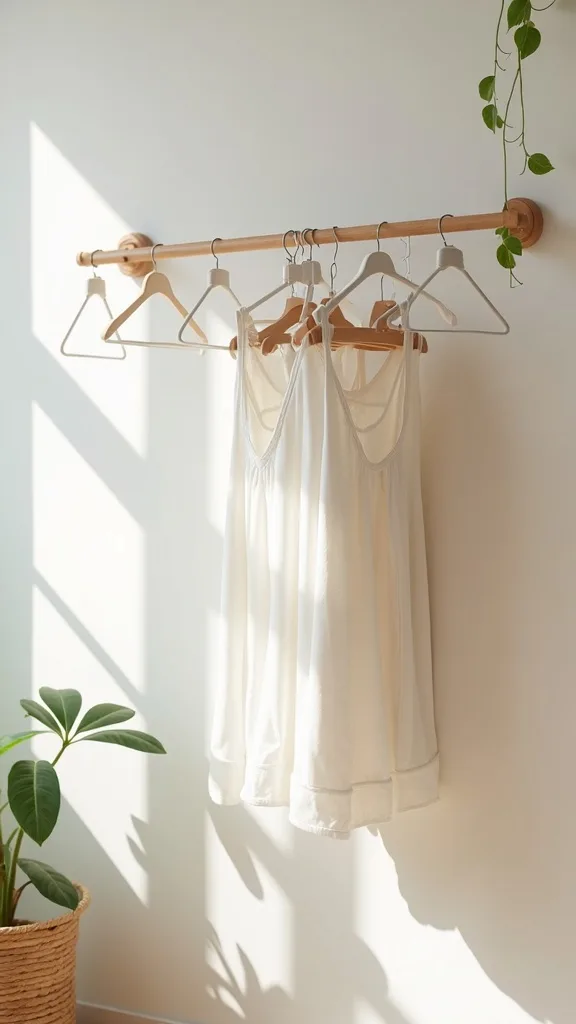 Hang a Wall-Mounted Drying Rack for Delicates
