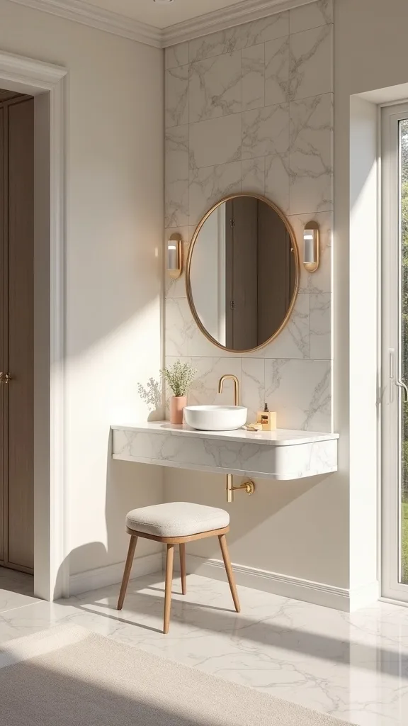 A Curated Vanity Corner for Everyday Glamour