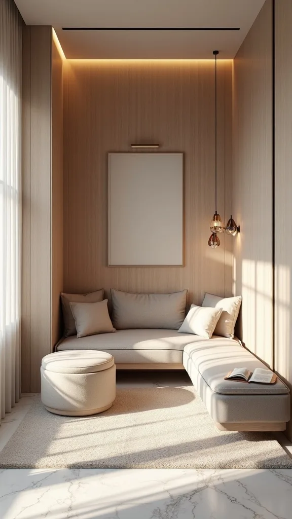 A Reading Nook That Feels Like a Private Lounge