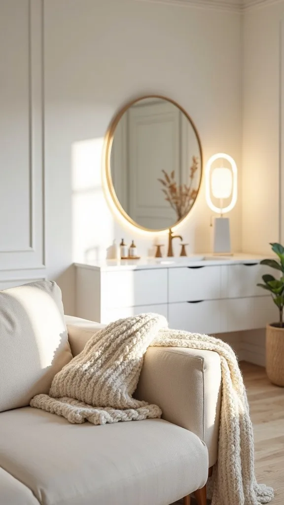 Start With a Cream Bouclé Sofa + Birch + Chunky Knits + Natural Light