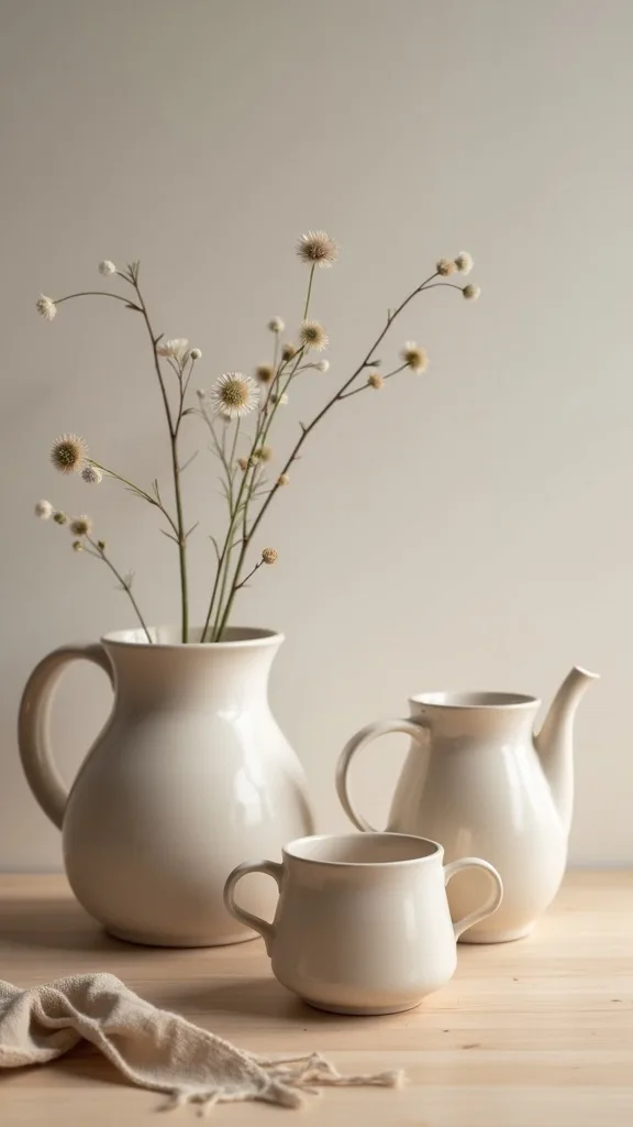 Swap Shiny Decor for Matte Ceramics and Stoneware
