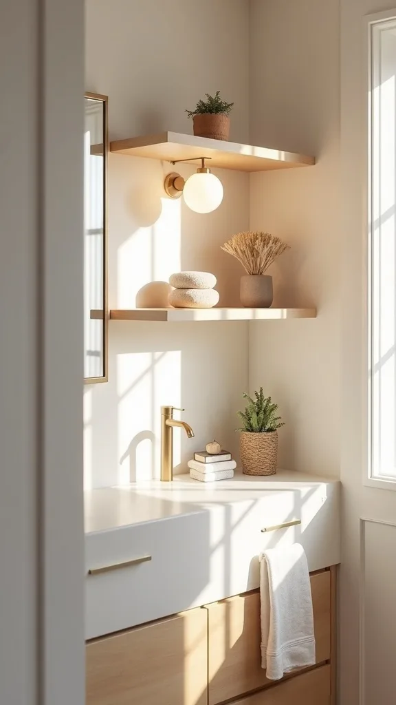 Swap Heavy Decor for Light Wood Picture Ledges