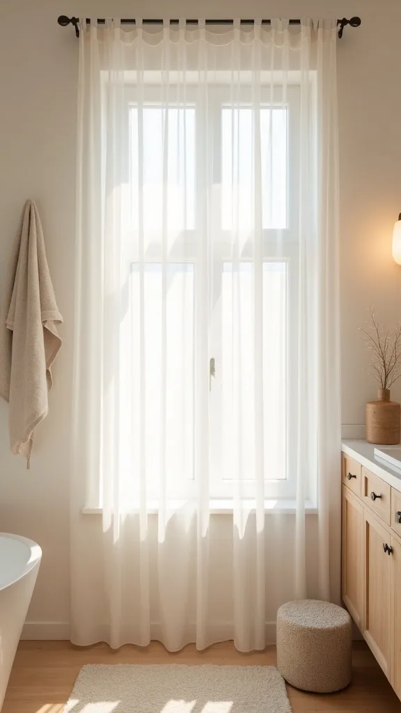 Use Sheer Linen Curtains to Maximize Daylight
