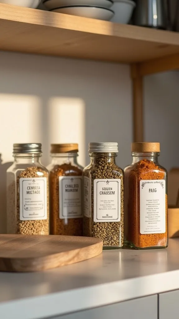 Add Smart Labels with QR Codes for Pantry Staples (Optional, but So Satisfying)