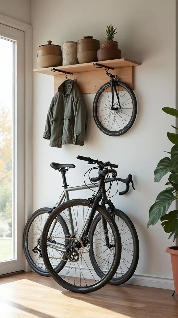 Front-Wheel Tray + Vertical Hook Combo for Muddy Summer Rides
