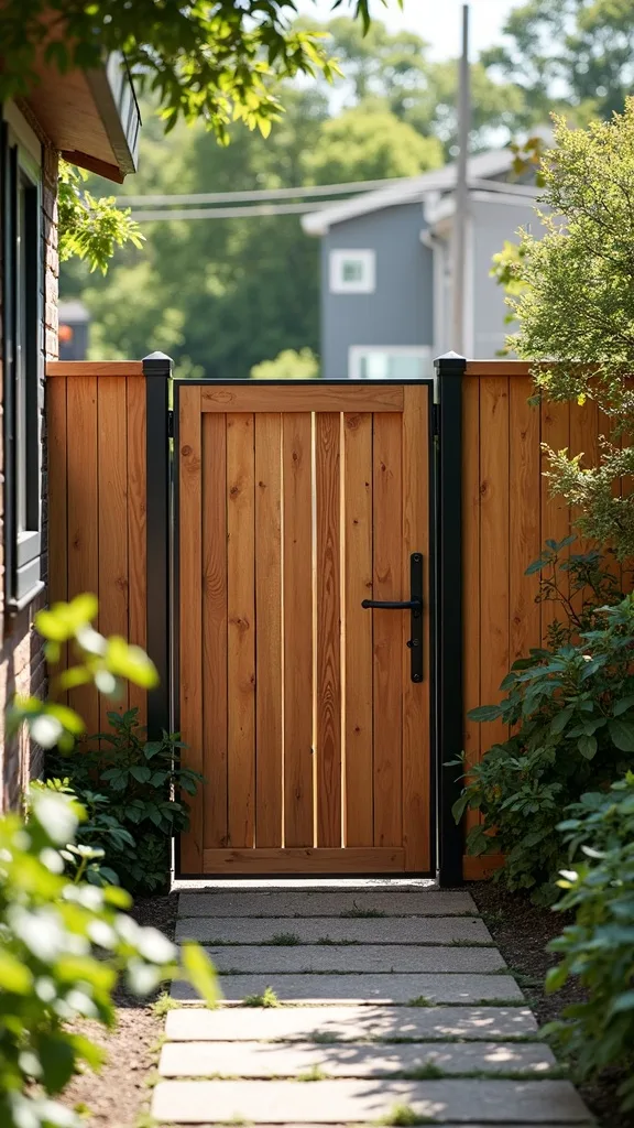 Mix-and-Match Budget Fence System (Wood Panels + Bamboo + Metal Posts for Dogs & Gardens)