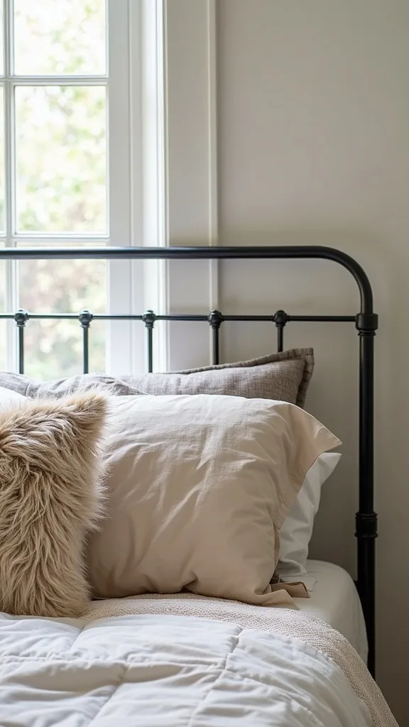 Upcycled Bed Frame Fence (Vintage Metal for Small Sections)