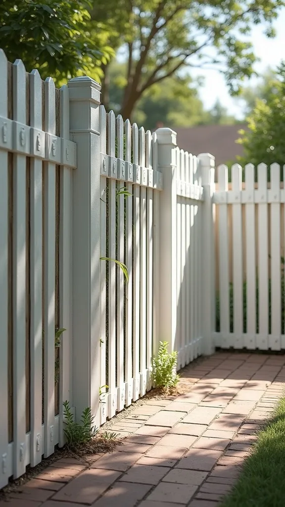 PVC-Coated Chain Link with Privacy Slats (Budget Privacy Without Rebuilding)