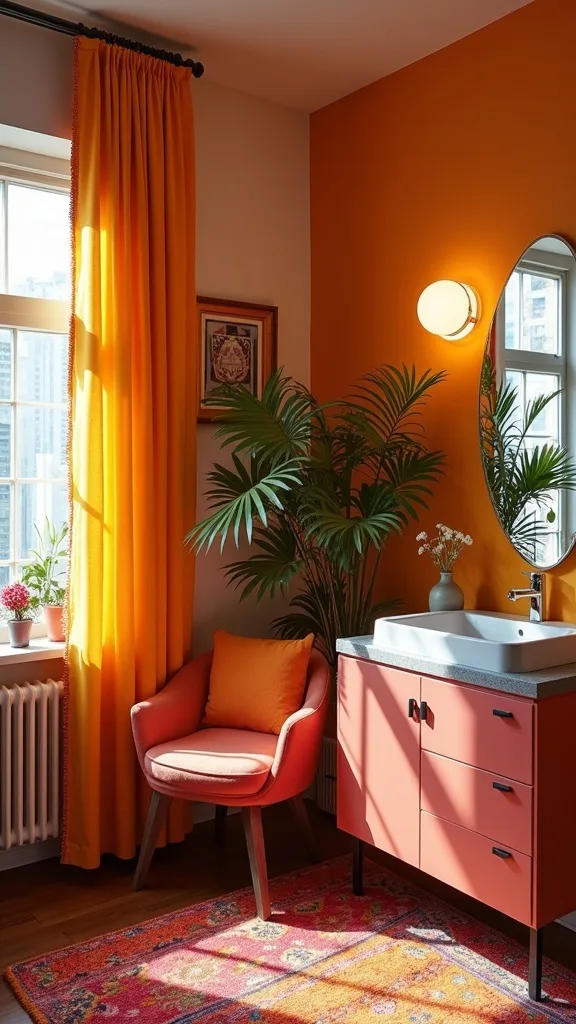 Make your lighting warm so saturated colours don’t turn harsh at night