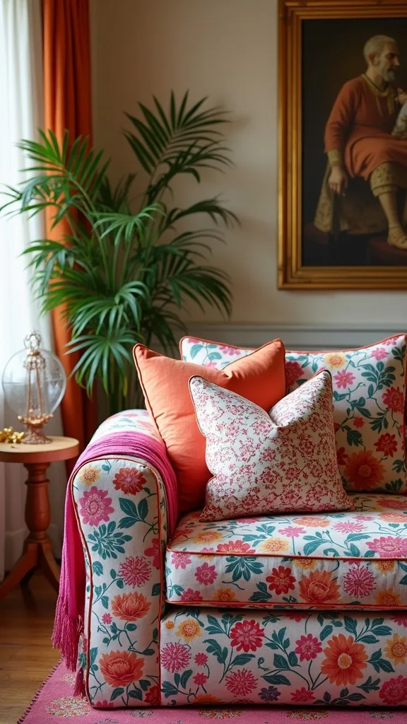 Create a “pillow formula” that makes pattern mixing easy