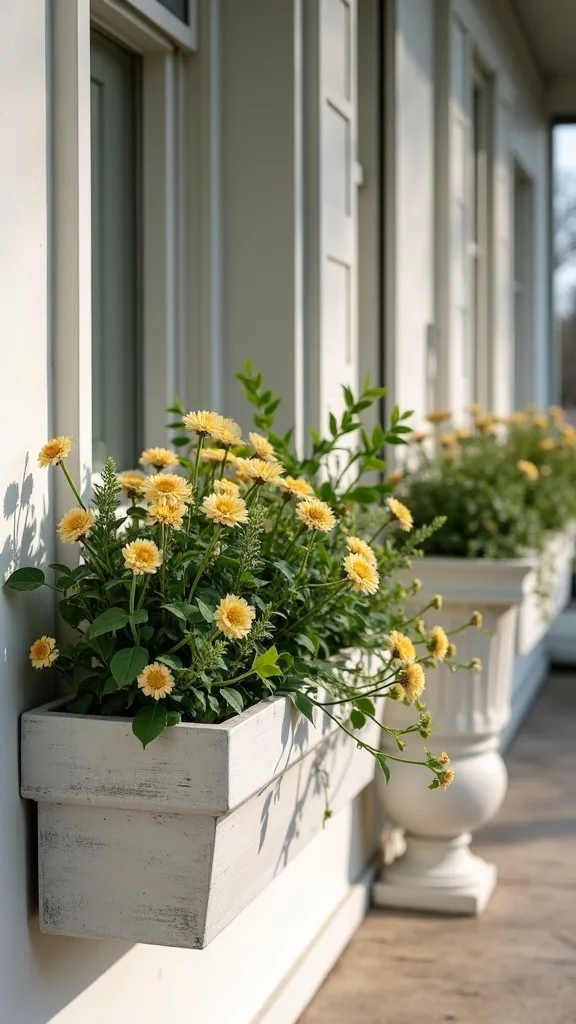 Window Box Echo: Repeat the Same Blooms in Pots Below