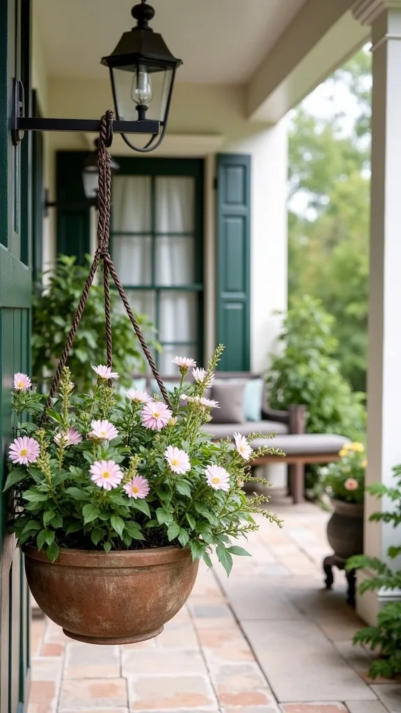 Hanging Baskets to Add Height Without Visual Bulk