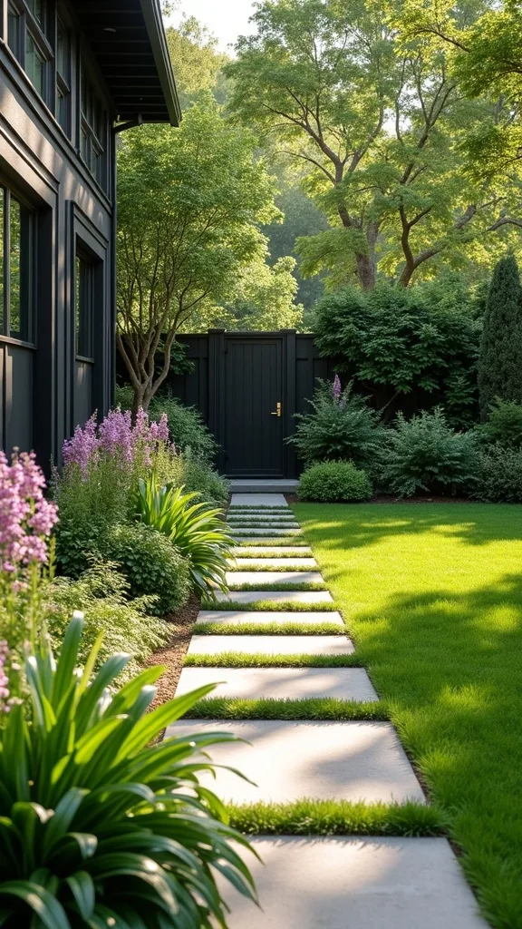 Use groundcovers to replace patchy lawn and reduce maintenance